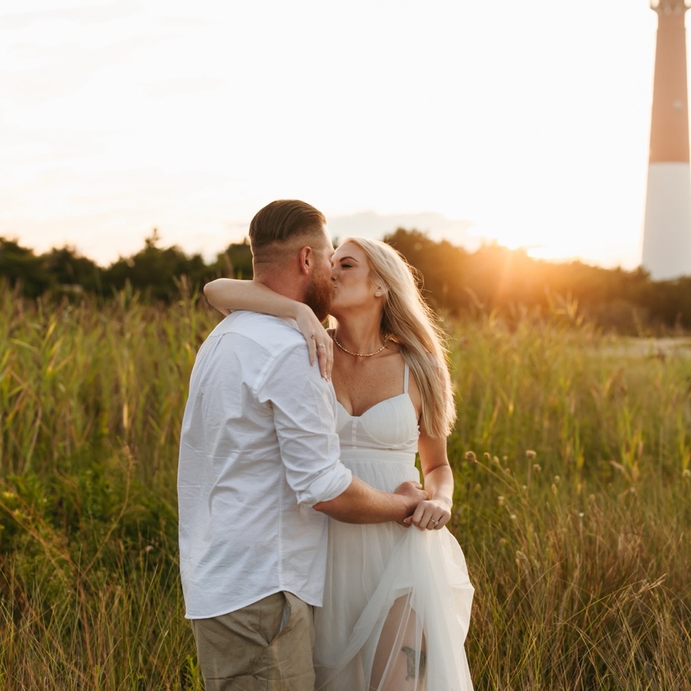 Elegant White Tulle Maxi Dress